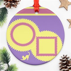 Cat - Ornament (Round)