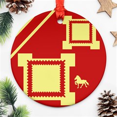 Horse - Ornament (Round)
