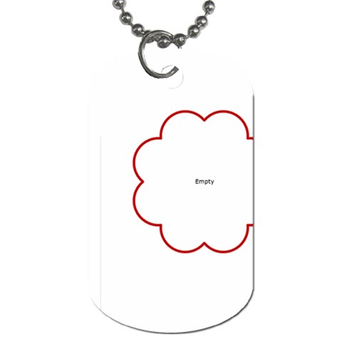New Year Dog Tag By Joan T Front