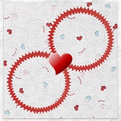 Heart U canvas 12x12 - Canvas 12  x 12 