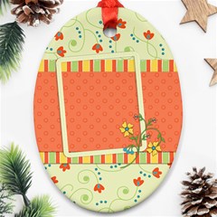 Ornament-fanciful Fun-oval 1001