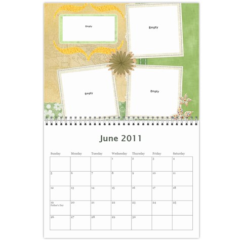 Gibson Calendar By Shena Jun 2011