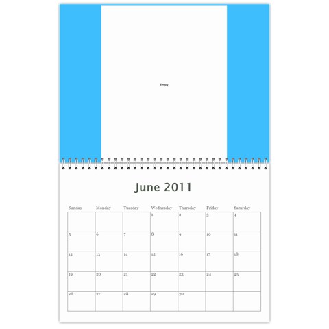Chris Calendar By Kayla Jun 2011