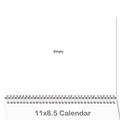 lich 1 - Wall Calendar 11  x 8.5  (12-Months)