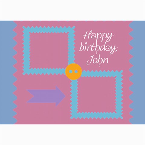 Happy Birthday Kids 7x5 Cards By Daniela 7 x5  Photo Card - 4