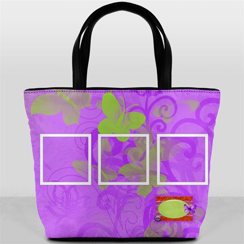 Miss Ladybugs Garden Bucket Bag 1001 By Lisa Minor Back