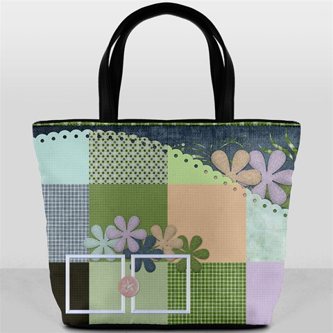 Blustery Day Bucket Bag 1001 By Lisa Minor Back