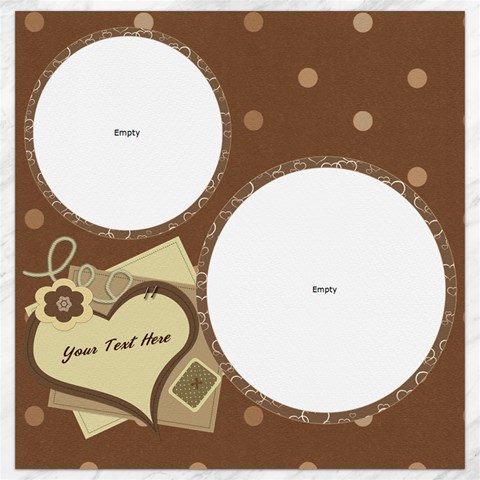 Choco Mocha Photo Canvas 12 X 12 By Happylemon 11.4 x11.56  Canvas - 2