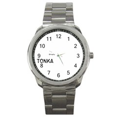 watch for gale with Tonka name on it  - Sport Metal Watch