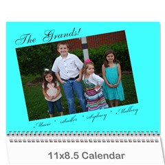Mema s Christmas Calendar - Wall Calendar 11  x 8.5  (12-Months)