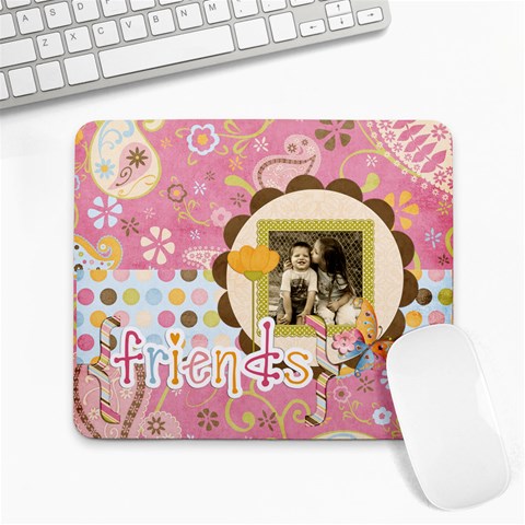 Friends Mouse Pad 2 By Sheena Front