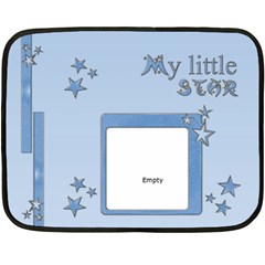 My little blue star - BLANKET (4 styles) - 35 x27 Fleece Blanket (Mini) My little blue star - BLANKET (4 styles) - 35 x27 Fleece Blanket (Mini)