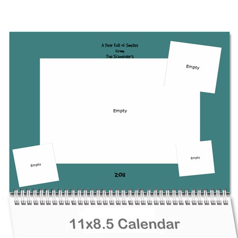 Schneider Calendar By Angie Schneider Cover