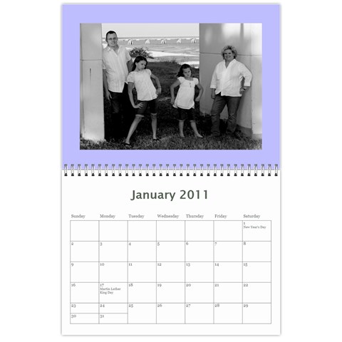 Schneider Calendar By Angie Schneider Jan 2011