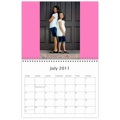 Schneider Calendar By Angie Schneider Jul 2011