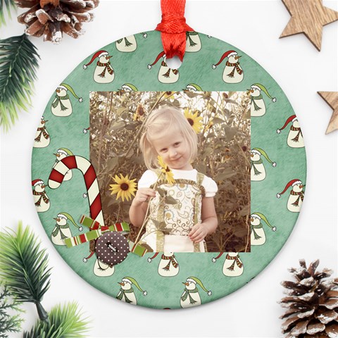 Joy Ornament 5 By Sheena Front