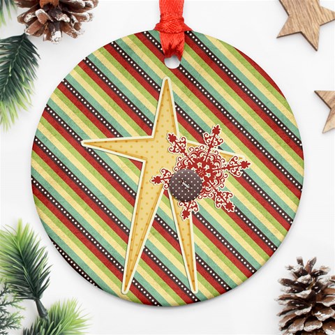 Joy Ornament 7 By Sheena Back