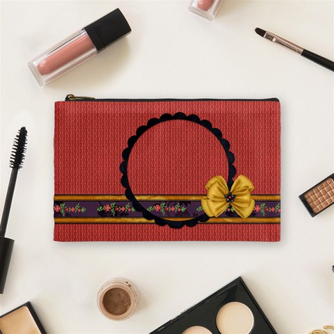 Gypsy Fall Cosmetic Bag Medium By Lisa Minor Front