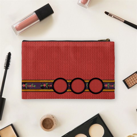 Gypsy Fall Cosmetic Bag Medium By Lisa Minor Back