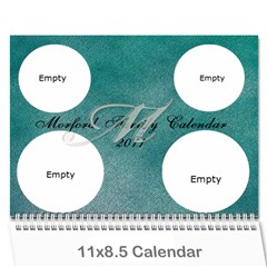 making calendar - Wall Calendar 11  x 8.5  (12-Months)