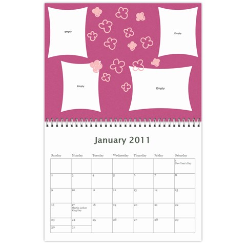 Making Calendar By Mandy Morford Jan 2011
