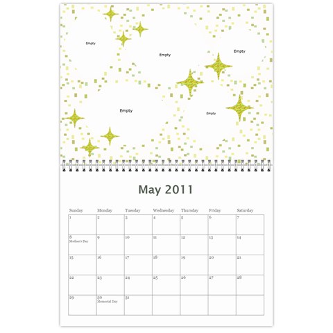 Making Calendar By Mandy Morford May 2011