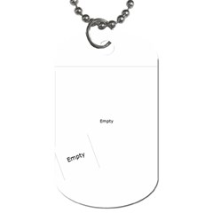Little Princess Necklace - Dog Tag (Two Sides)