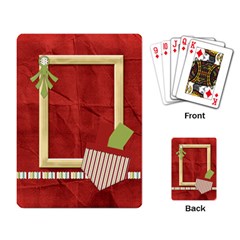 Happy Holidays Playing Cards 1001 - Playing Cards Single Design (Rectangle) Happy Holidays Playing Cards 1001 - Playing Cards Single Design (Rectangle)