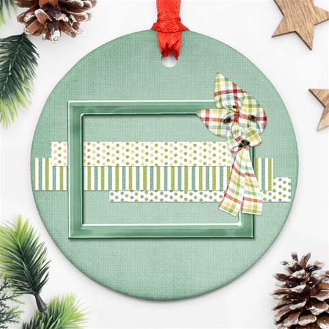 Happy Holidays Ornament 1002 By Lisa Minor Front