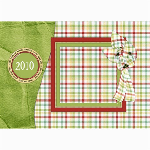 Happy Holidays 7x5 Card 102 By Lisa Minor 7 x5  Photo Card - 4