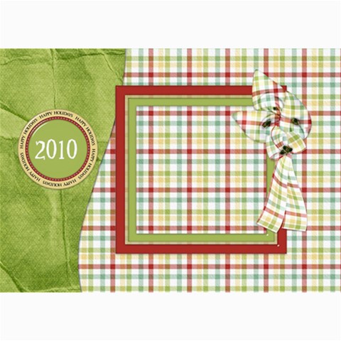 Happy Holidays 7x5 Card 102 By Lisa Minor 7 x5  Photo Card - 10