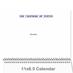 Denise s Calendar - Wall Calendar 11  x 8.5  (12-Months)