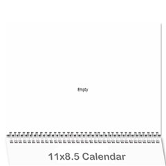SureshCalendar - Wall Calendar 11  x 8.5  (12-Months)
