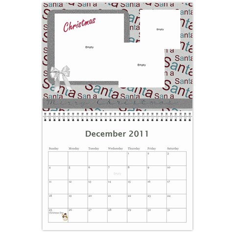Christine Xmas Calendar Present By Tami Kos Dec 2011