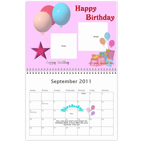 Christine Xmas Calendar Present By Tami Kos Sep 2011