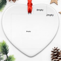 Pencils - Ornament (Heart)