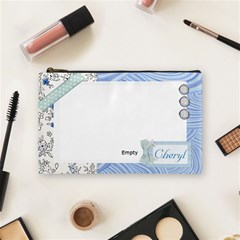Cheryl s medium blue purse - Cosmetic Bag (Medium)