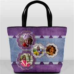 Lavender Rain Bucket Bag 101