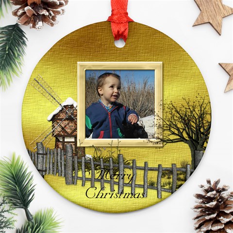 Botanical Wonderland Ornament 101 By Lisa Minor Front