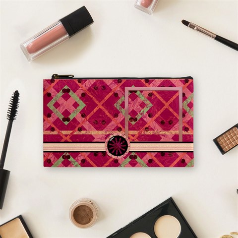 Girl Power Cosmetic Bag Small By Lisa Minor Front