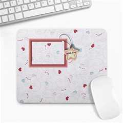 With love - Large Mousepad