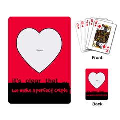 A perfect couple - PLAYING CARDS - Playing Cards Single Design (Rectangle)