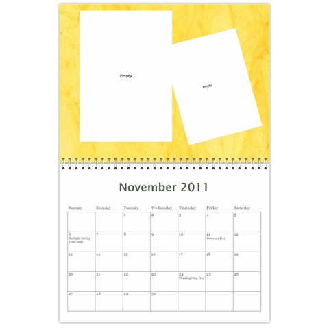 Chad s Calendar By Jenny Nov 2011