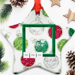 Merry and Bright Star Ornament - Ornament (Star)