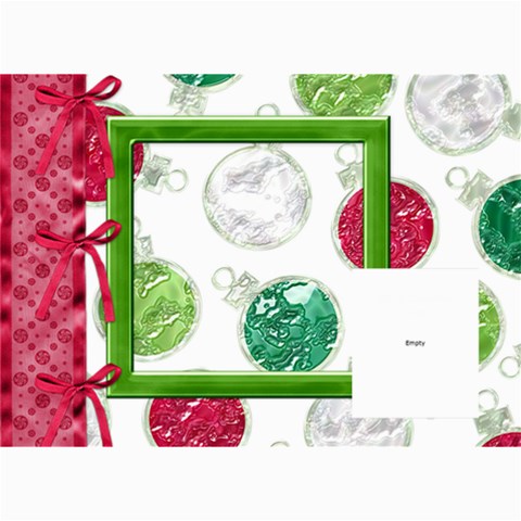 Merry And Bright Card 5x7 101 By Lisa Minor 7 x5  Photo Card - 5