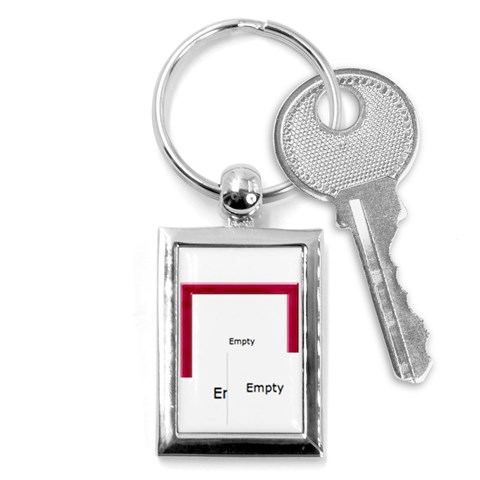 Merry And Bright Key Chain By Lisa Minor Front