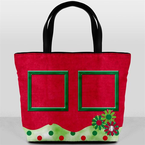 Merry And Bright Bucket Bag By Lisa Minor Front