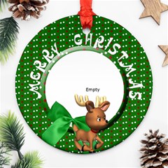 CHRISTMAS - ORNAMENT - Round Ornament (Two Sides)