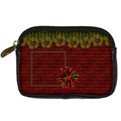 Old World Christmas Camera Bag - Digital Camera Leather Case Old World Christmas Camera Bag - Digital Camera Leather Case