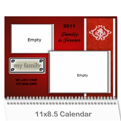 marl2_2010 - Wall Calendar 11  x 8.5  (12-Months)
